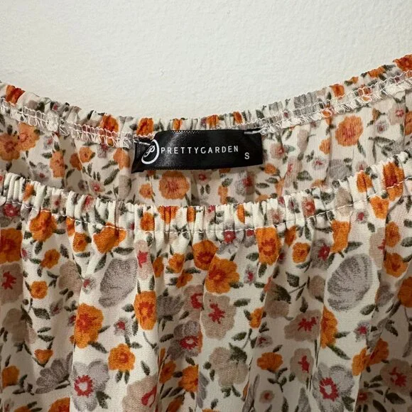 PrettyGarden Mini Dress Floral - Size S - Picture 6 of 6